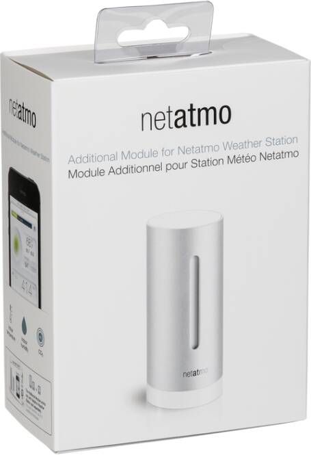 Netatmo Weerstation Extra Module | Weerstations | Huishouden&Woning Klimaatbeheersing | NIM01-WW