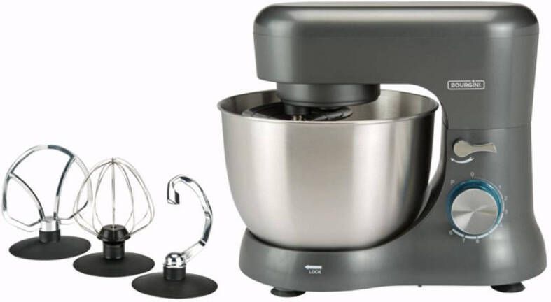 Bourgini keukenmachine Compact Kitchen Chef Grey