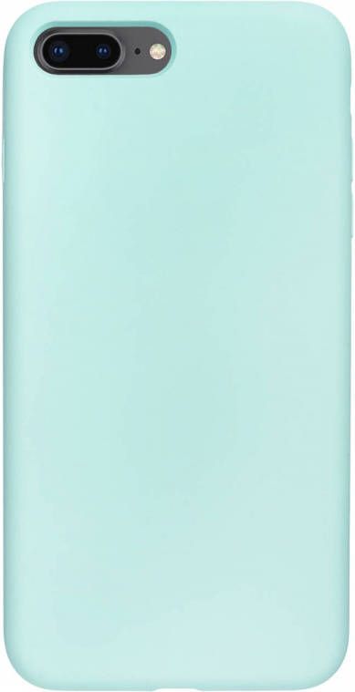 HomeLiving BMAX Liquid silicone case hoesje voor iPhone 8 Plus Turquoise Turquoise