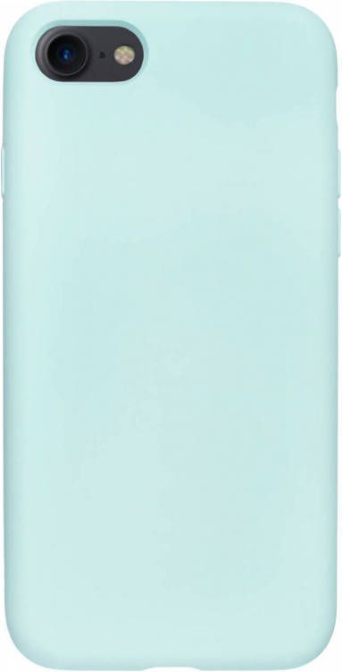HomeLiving BMAX Liquid silicone case hoesje voor iPhone 8 Turquoise Turquoise