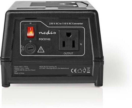 Nedis Power Converter POCO102 Zwart