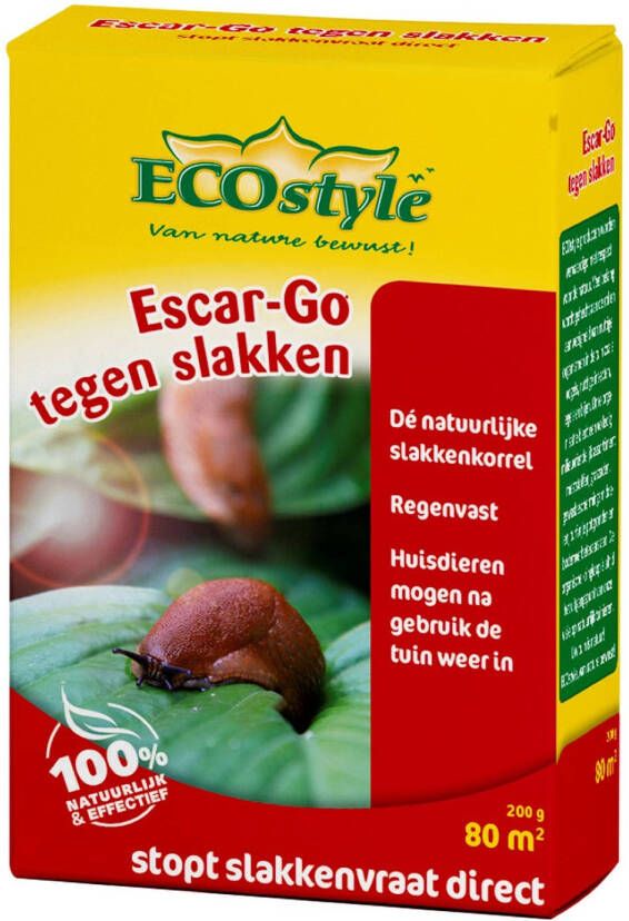 Ecostyle Escar-go Bestrijdingsmiddel Tegen Slakken 80m² 200gr