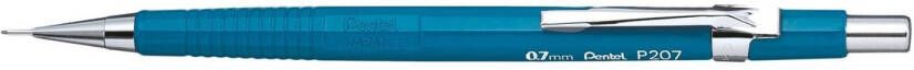 Pentel vulpotlood voor potloodstiften: 0 7 mm blauwe houder.