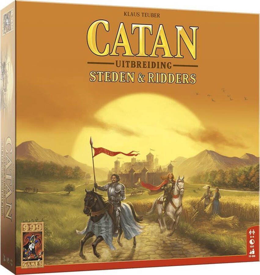 999 Games Catan: Uitbreiding Steden en Ridders Bordspel