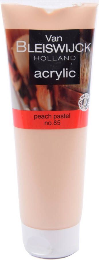 Acrylicc Acrylic verf 250 ML Watervaste verf Acrylicverf perzik kleur Peach pastel nummer 85