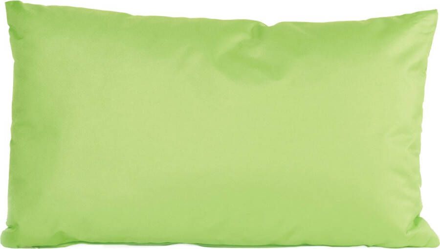 Anna's Collection Bank Sier kussens voor binnen en buiten in de kleur groen 30 x 50 cm Tuin huis kussens