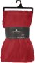 Atmosphera fleece deken fleeceplaid warm rood 180 x 230 cm polyester Molton Bankdeken - Thumbnail 1