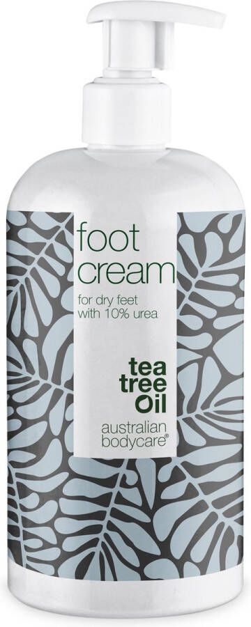 Australian Bodycare Foot Cream 500 ml Verzorgende voetcrème met 10% Ureum & 100% natuurlijke Tea Tree Olie Geschikt voor droge voeten om scheuren in je huid te voorkomen