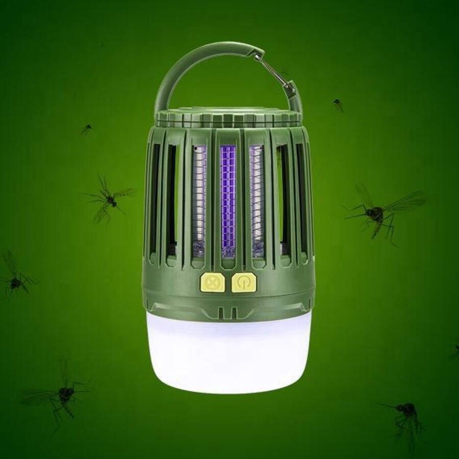 B-care Elektrische Muggenlamp 4000 mAh Batterij Nachtlamp UV Muggenlamp – Muggenvanger Geluidloos Insectenverdelger – Vliegenlamp – Muggendoder – Mosquitokiller- Antimuggenlamp