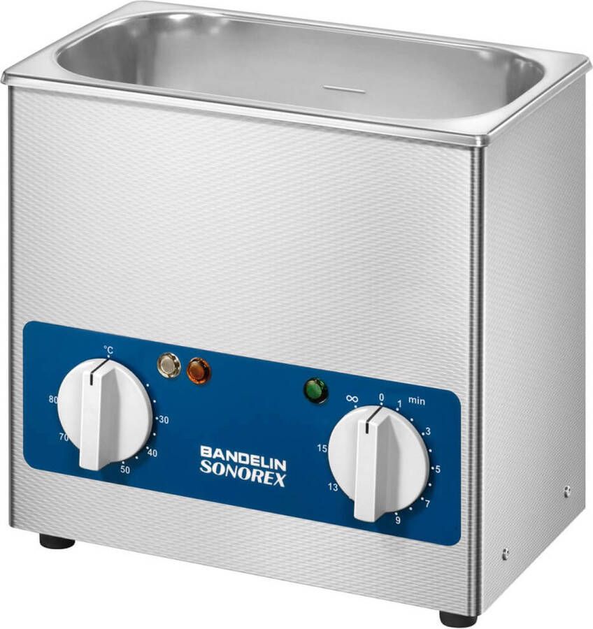 Bandelin Sonorex RK100H- 3 liter vervangingsexemplaar krachtige ultrasoonreiniger (ultrasoonreiniger ultrasoon ultrasoonbad ultrasoonbaden)