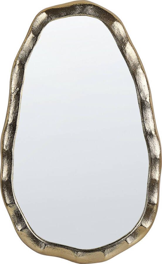 Beliani DAMOH Decoratieve Spiegel-Goud-Aluminium