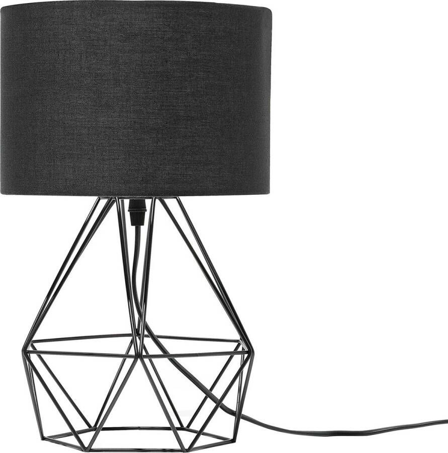 Beliani MARONI Tafellamp Zwart Metaal