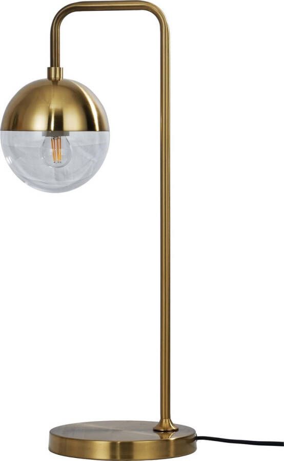 BePureHome Globular Tafellamp Metaal Antique Brass 59x27x20