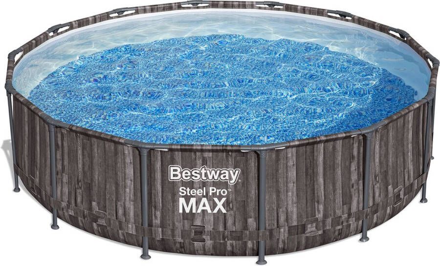 Bestway Steel Pro MAX Rond Bovengronds Zwembadset 4.27 m x 1.07 m