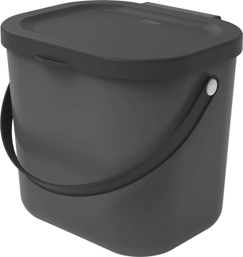 Blokker Afvalsorteerder Afvalbak 6 Liter Antraciet