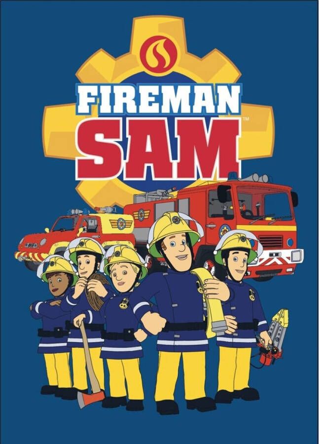 Brandweerman Sam fleecedeken