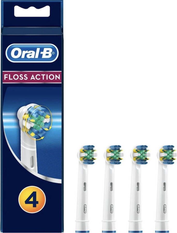Oral B Oral-B Floss Action Opzetborstels 4 stuks