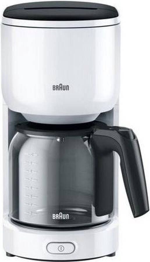 Braun PurEase KF 3100 WH Filter-koffiezetapparaat Wit