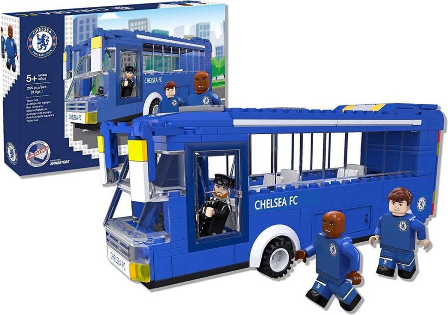 De Merk Discounter Chelsea FC Chelsea Spelersbus met 3 figuren NanoStars