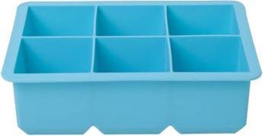 Cosy & Trendy IJsblokhouder XL kubus Blauw (6 stuks)