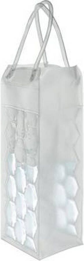 Cosy&Trendy Wijnkoeler Zak Transparant Liquid10.5x9.7xh24.5-38cm Pvc