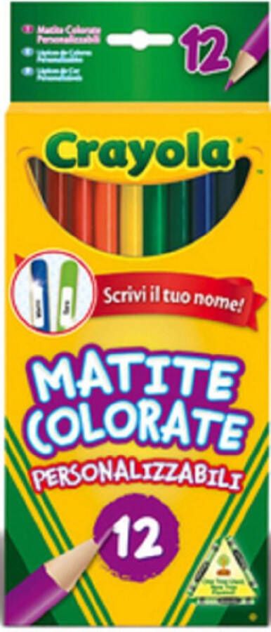 Crayola 12 Kleurpotloden Aanpasbaar Heldere en intense kleuren