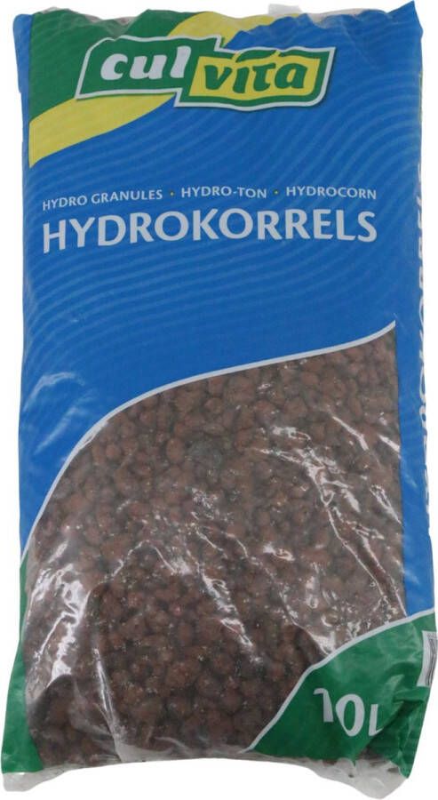 Culvita Hydrokorrels 10 liter zak Grof 8-16 mm potgrond Goed voor drainage voorkomt wortelrot