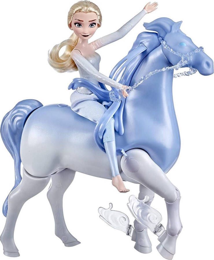 Disney Speelfiguren Frozen Elsa & Nokk Meisjes Blauw 2-delig