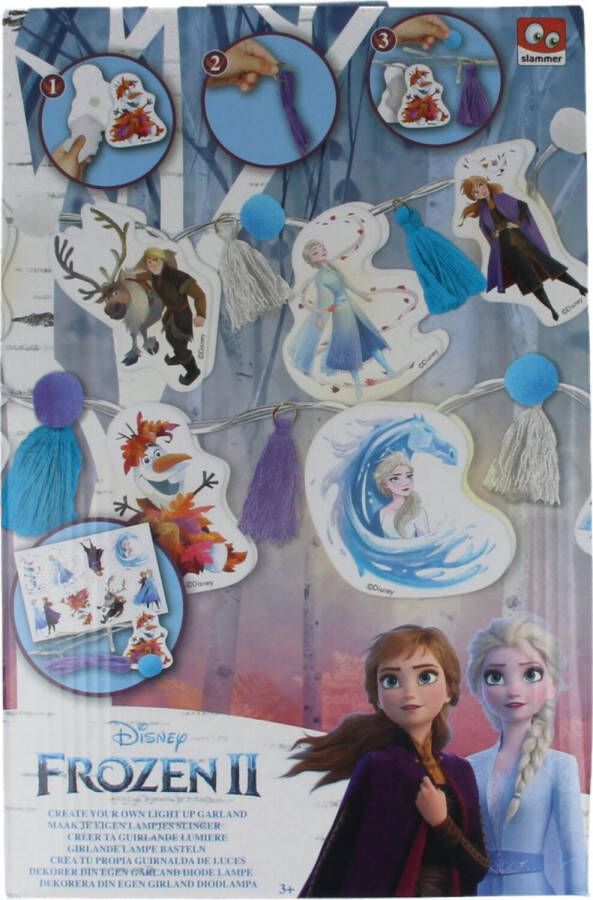 Disney Frozen 2 Maak je eigen LED Lampjesslinger Olaf