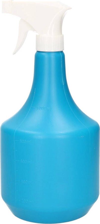 Merkloos Sans marque 1x Plantenspuiten waterspuiten 1 liter turqouise blauw Waterverstuivers watersproeiers