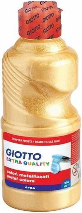 Merkloos Fles gouache gouden metallic 250 ml Hobbyverf
