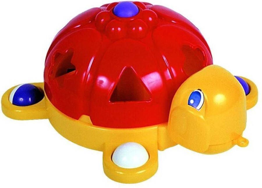 Dohany Toys Vormenstoof Schildpad Rood