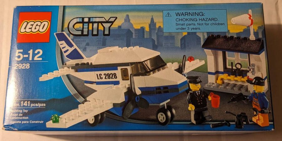 Lego City 2928 Promotie vliegtuig