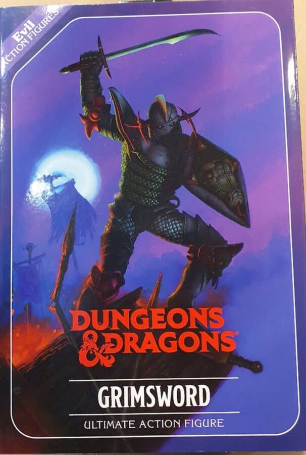 Neca DUNGEONS & DRAGONS 7 SCALE ACTION FIGURE ULTIMATE GRIMSWORD