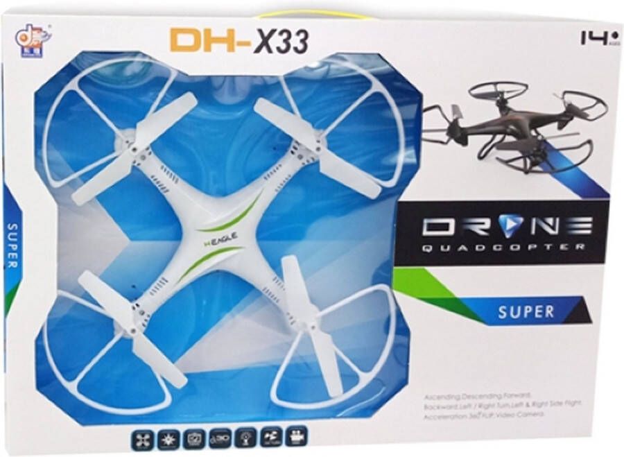 R C Drone 2.4G Four-Axis Aircraft (met 300000 pixel wifi-camera)