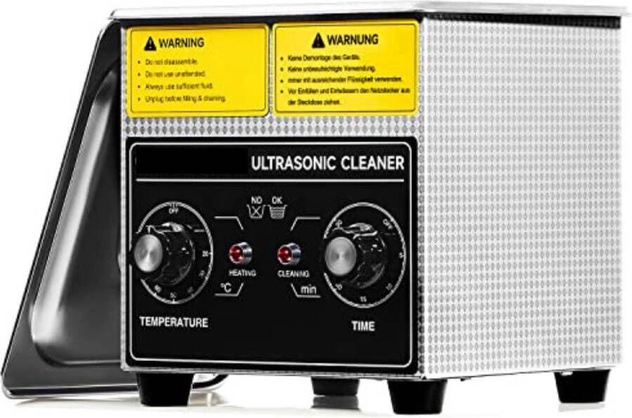 Ultrasonic Cleaner Ultrasoon Reiniger Ultrasoon Reinigingsapparaat Ultrasoon Reiniger voor Brillen 1.3L