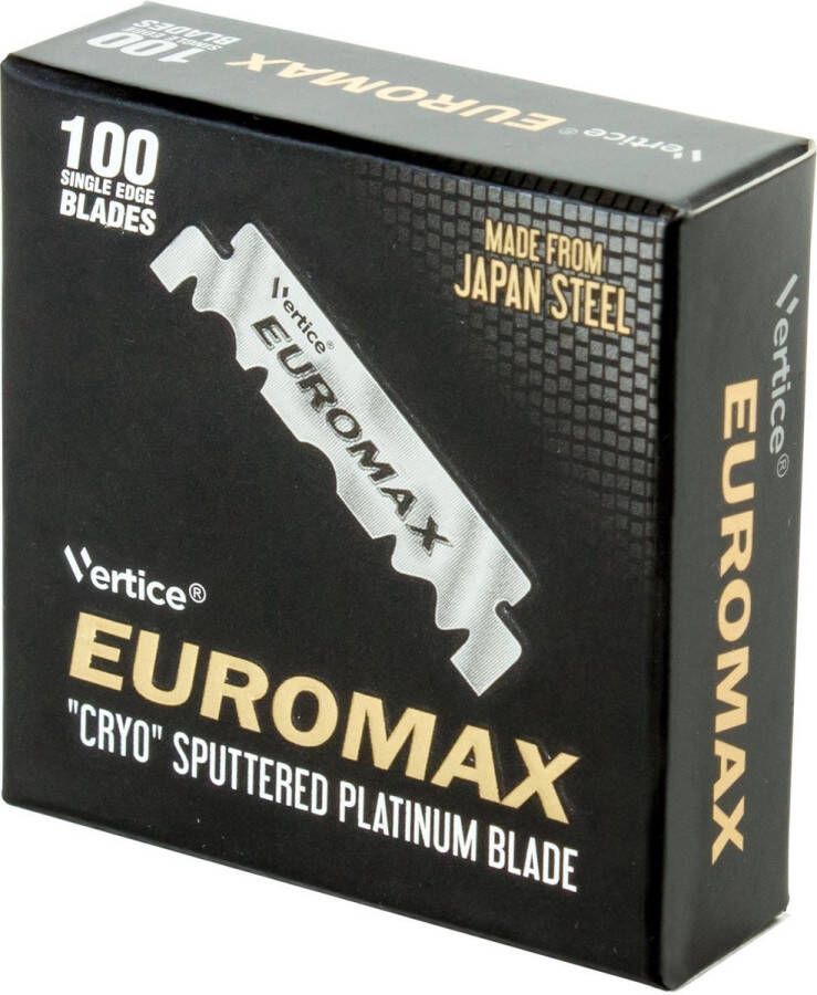 Eurmax Euromax 100 Double edge blades scheermesjes open scheermes mesjes barber single blades scheren