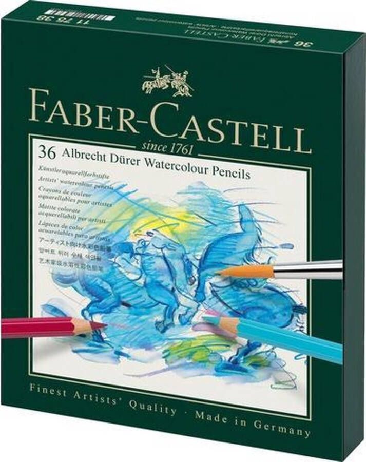 Faber Castell aquarelpotlood Faber-Castell Albrecht Dürer studiobox à 36 stuks