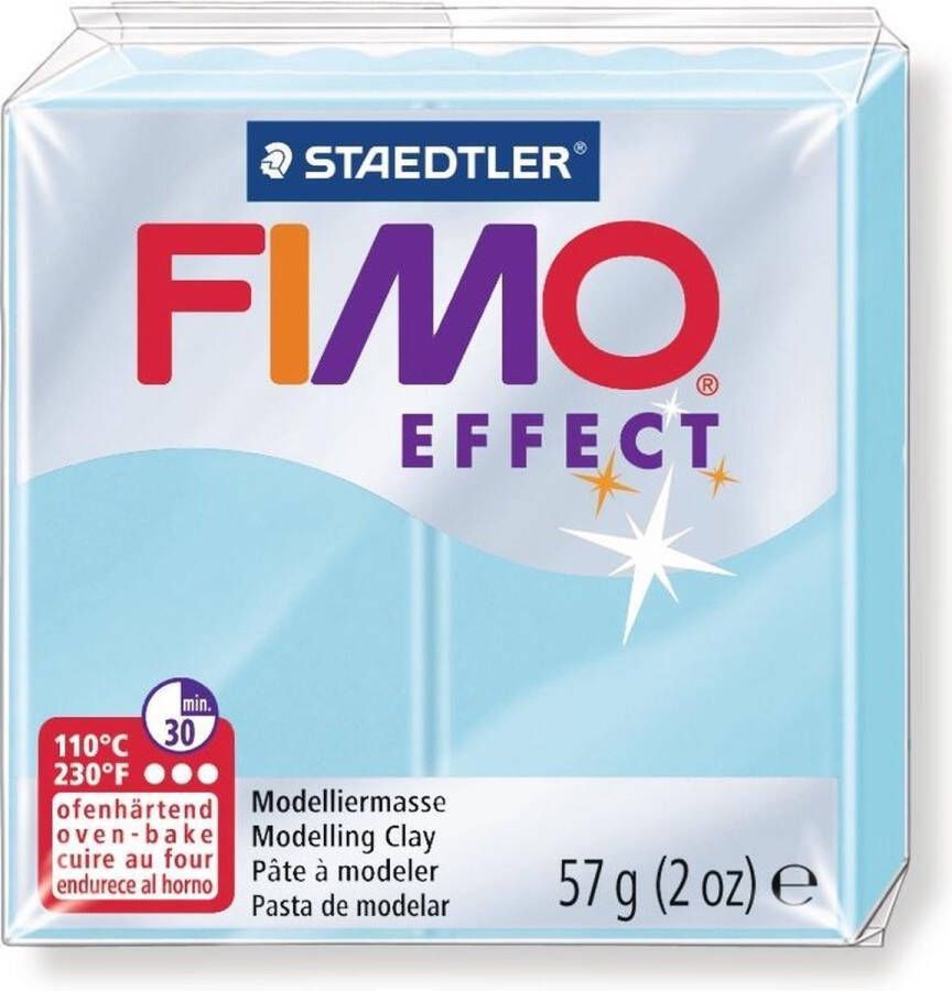 Staedtler Fimo Effect modelleerklei 57 gram pastel aqua