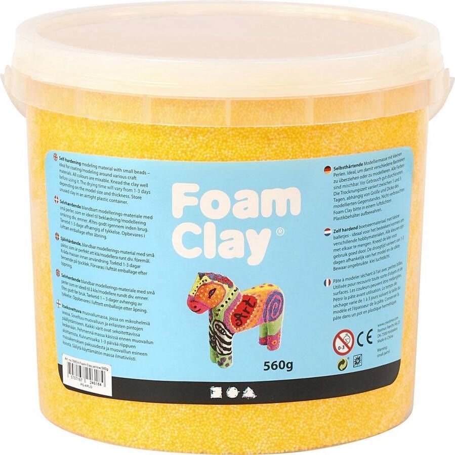 Foam Clay Klei 560 gr Geel