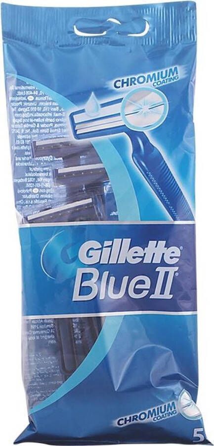 Gillette Blue II 5 stuks Wegwerpscheermesjes