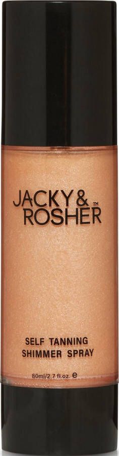 Jacky&Rosher JACKY & ROSHER Kabuki & Glow Zelfbruiner Self Tanning Shimmer Spray lite + Kabuki Brush