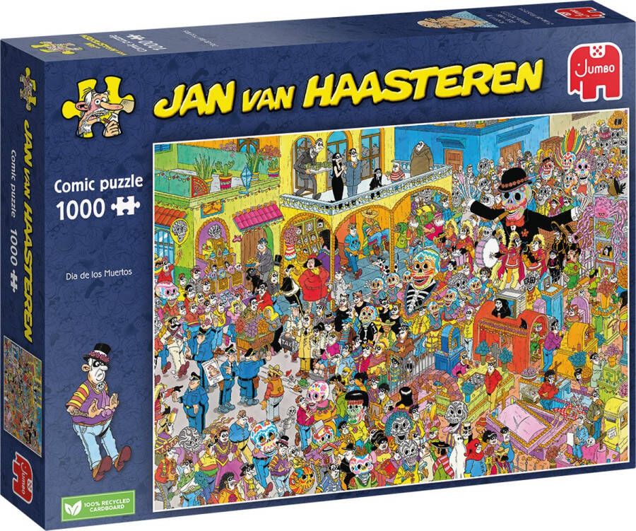 Jan van Haasteren dia de los muertos legpuzzel 1000 stukjes