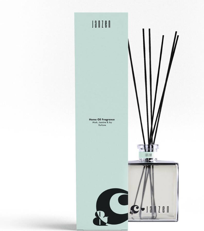 Janzen Geurstokjes &C Musk Jasmine & Joy Home Fragrance Sticks &C Musk Jasmine & Joy Zoet en Verfrissend 200 ml