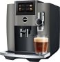 JURA S8 Dark Inox (EB) Model 2023 volautomaat espressomachine met automatische melkopschuimer [incl. gratis schoonmaakpakket twv 37 99 en gratis koffiebonen van LUDIQX Koffie] - Thumbnail 4