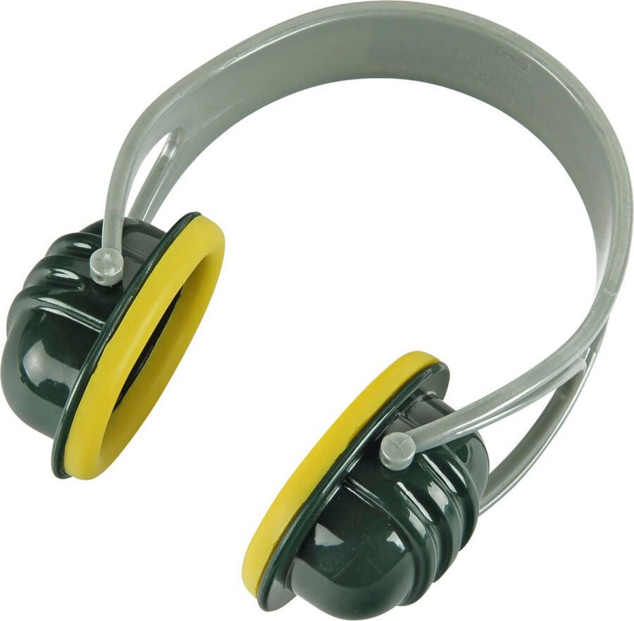 Klein Toys Bosch oorbeschermers in maat verstelbaar geeft plezier geen bescherming groen geel