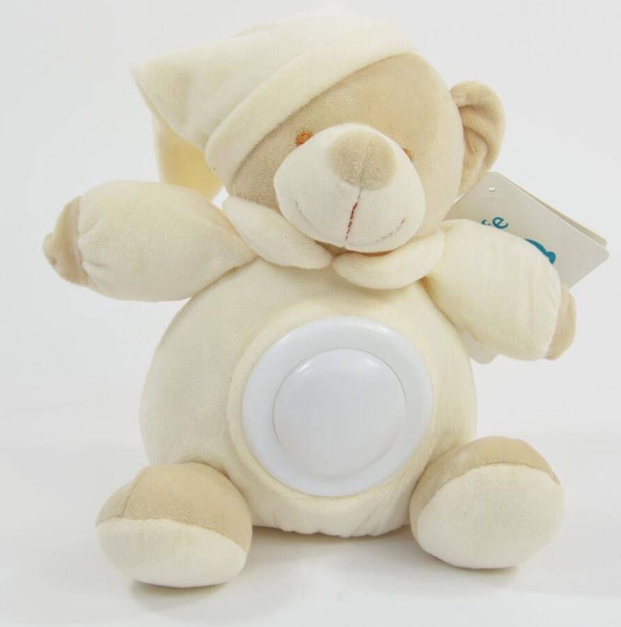 Kogler Kögler Nachtlamp voor baby's Baby Knuffel met nachtlampje incl. batterijen Led Beige voor Kinderkamer Babykamer