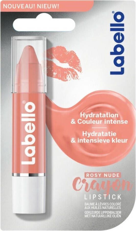 Labello x12 Crayon lipstick Rosy Nude