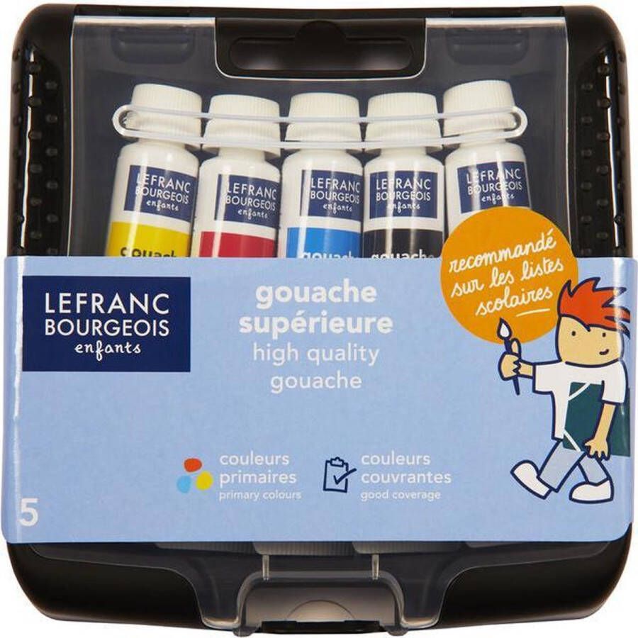 Lefranc Bourgeois Paris Lefranc Bourgeois Education Gouache Pocket Box 5x10ml