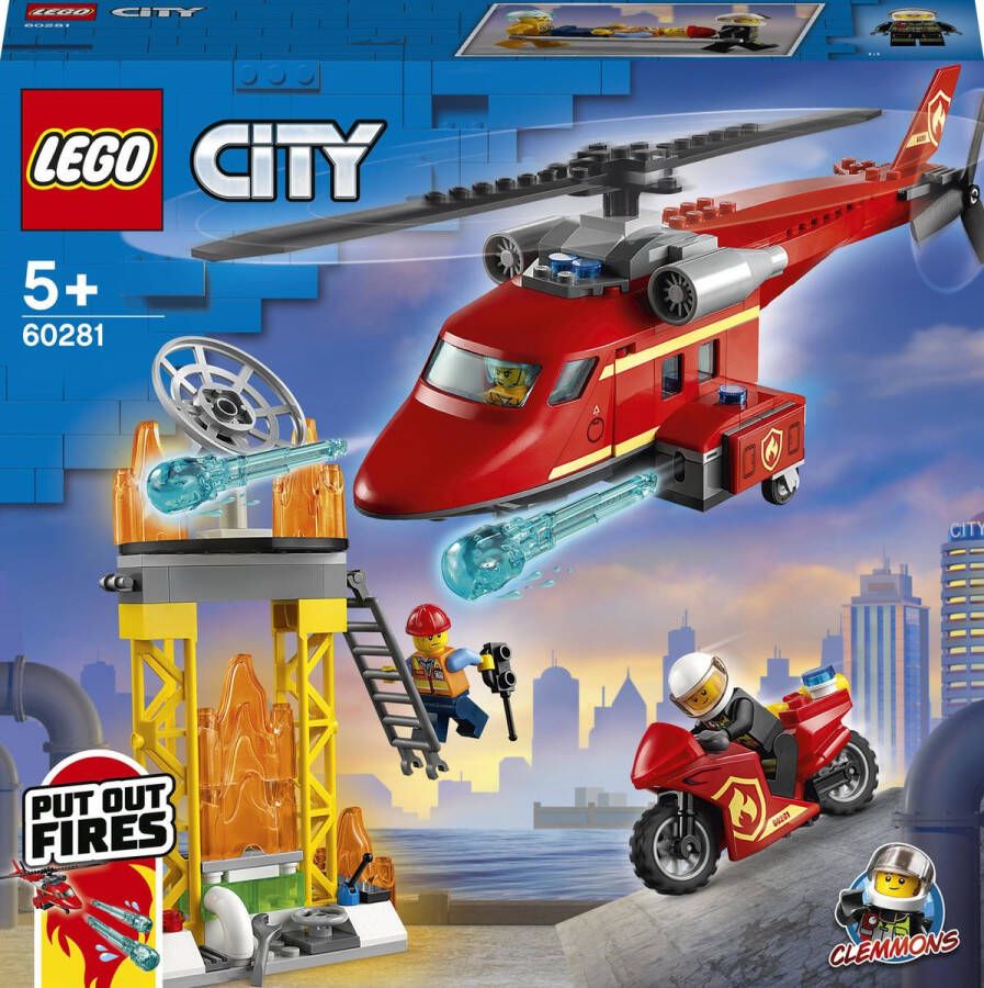 LEGO City 60281 fire rescue helicopter